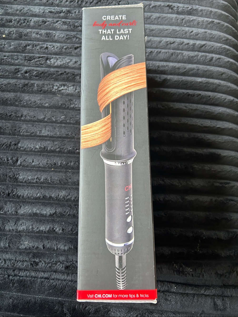 CHI AirTwist Curling Wand - Black - Picture 4 of 4